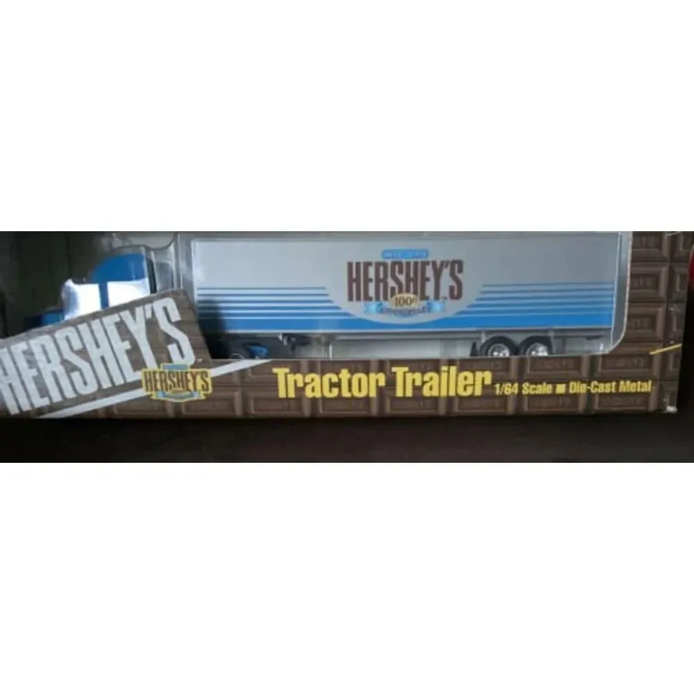 Hershey's 100th Anniversary Freightliner Semi Ertl 1/64th Scale Trailer in Box